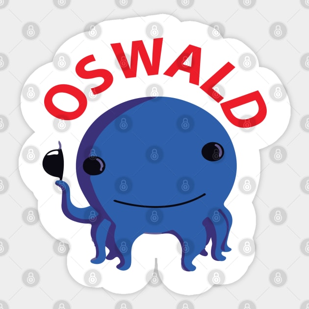 Oswald Sticker by Joker & Angel